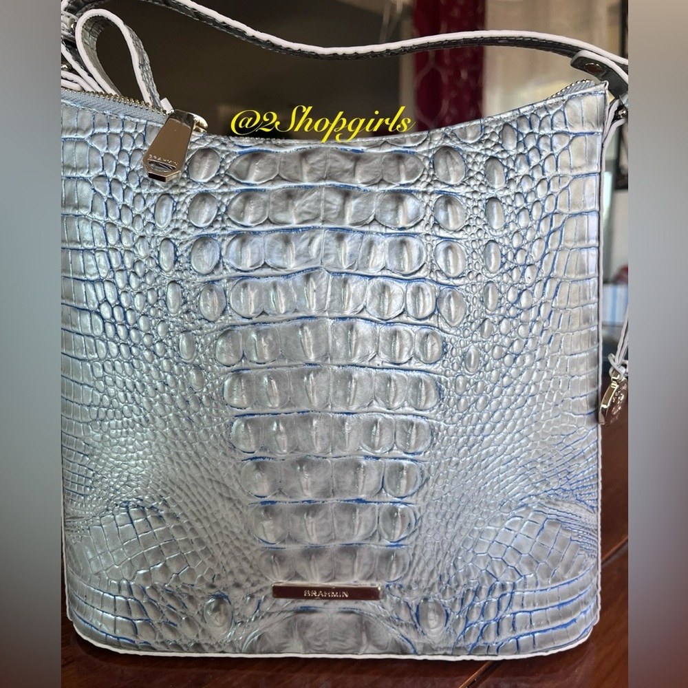 NWT Brahmin Katie Crossbody in EGGSHELL Melbourne